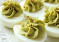 avocado deviled eggs