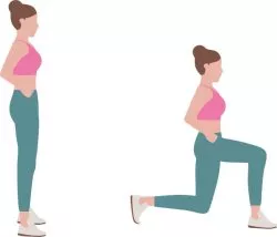 reverse lunge