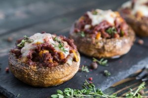 stuffed mushrooms