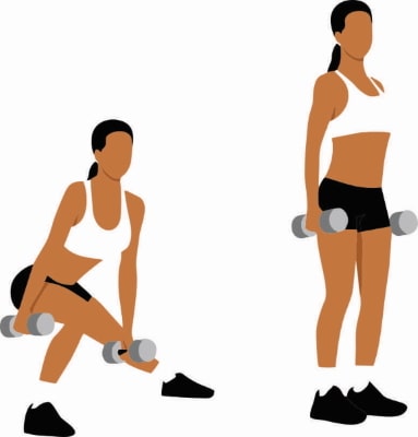 dumbbell-side-lunge