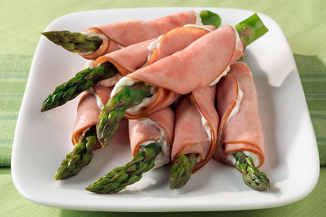 asparagus turkey cheese rollup recipe