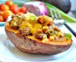 potato boat recipe