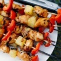 Turkey Pineapple Kabob