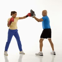 man versus woman boxing