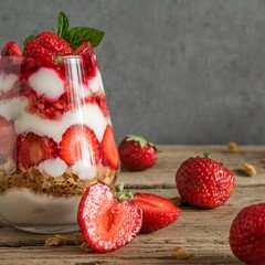 strawberry-parfait